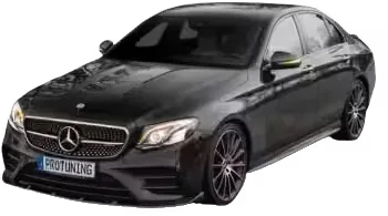 Черен Mercedes E-Class