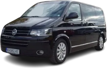 Черен VW Transporter