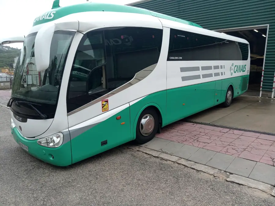A coach for group travel