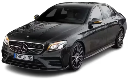 Black Mercedes E-Class