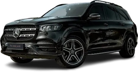 Black Mercedes GLS 400 D
