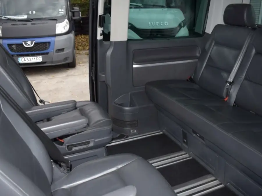 VW Transporter interior